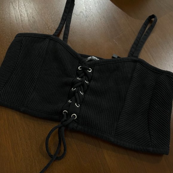 Zara black crop top - Picture 3 of 3